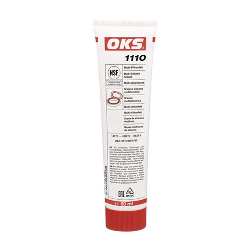Multi-Silikonfett OKS 1110 NSF H1 transparent 80 ml Tube OKS