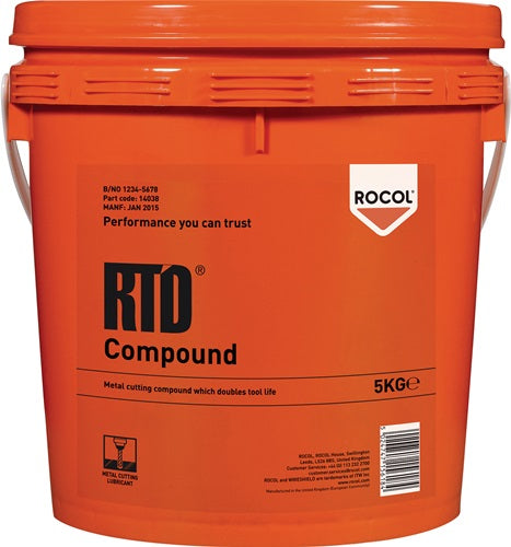 Gewindeschneidpaste RTD Compound 5 kg Eimer ROCOL