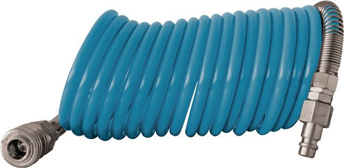 Spiralschlauchset Innen-Ø 6 mm Außen-Ø 8 mm Länge 5 m Kupplung DN 72 EWO