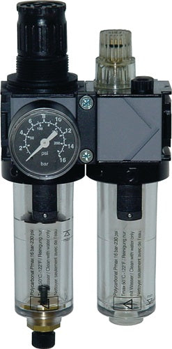 Wartungseinheit Typ 488 - variobloc Gewinde G 1/2 ? manuell BG II 2-tlg 3400 l/min EWO