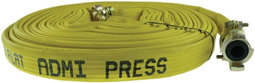 Pressluftschlauch Admi®Press FLAT Y Innen-Ø 19 mm Außen-Ø 24 mm Länge 20 m gelb ADMIRAL