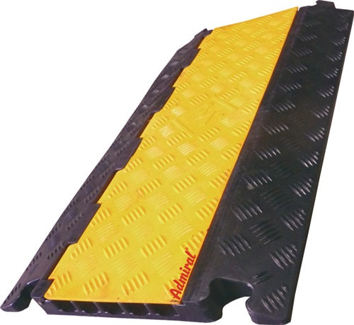 Schlauch- und Kabelkanal Admi®Canal 698-019-5 L900xB500xH50mm Gummi 5 Kanäle à 34 mm ADMIRAL