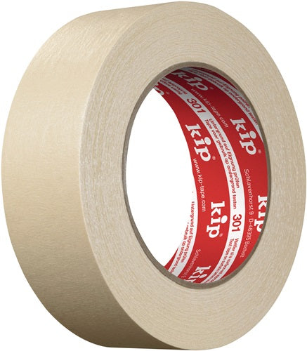 Feinkrepp Extra 301 MASKING-TEC® leicht gekreppt natur Länge 50 m Breite 48 mm Rolle KIP - VPE: 5
