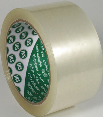 Verpackungsklebeband PP F29 farblos Länge 66 m Breite 50 mm Rolle IKS - VPE: 6