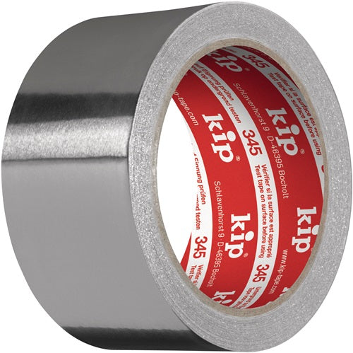 Aluminiumklebeband 345 mit Liner Länge 50 m Breite 50 mm Rolle KIP