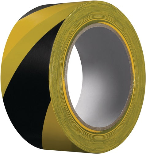 Warnband Extra 339 PVC schwarz/gelb Länge 33 m Breite 50 mm Rolle KIP