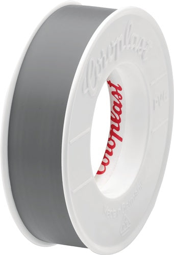 Elektroisolierband 302 grau Länge 10 m Breite 15 mm Rolle COROPLAST - VPE: 20
