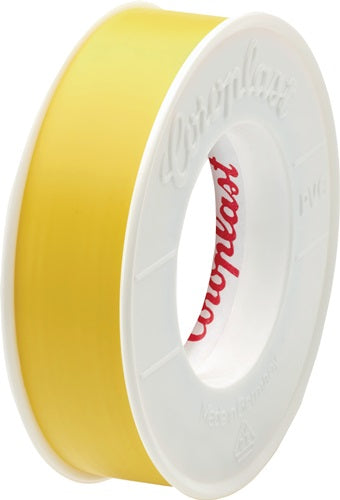 Elektroisolierband 302 gelb Länge 10 m Breite 15 mm Rolle COROPLAST - VPE: 20