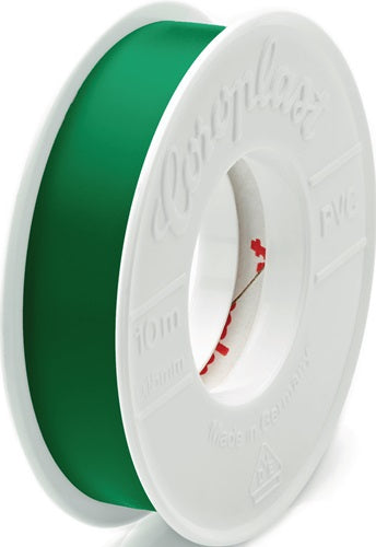 Elektroisolierband 302 grün Länge 10 m Breite 15 mm Rolle COROPLAST - VPE: 20