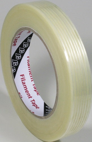 Filamentband F407 farblos Länge 50 m Breite 25 mm Rolle IKS