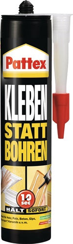 Montagekleber Kleben statt Bohren weiß 400 g Kartusche PATTEX