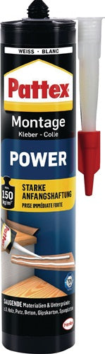 Montagekleber POWER weiß 370 g Kartusche PATTEX
