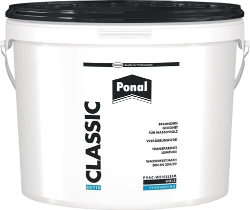 Holzleim Classic 5 kg EN 204: D1 D2 Eimer PONAL