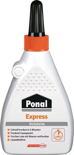 Holzleim Express 120 g EN 204: D1 D2 Flasche PONAL