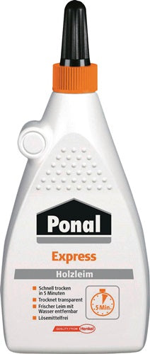 Holzleim Express 225 g EN 204: D1 D2 Flasche PONAL