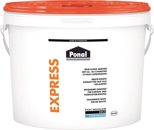 Holzleim Express 10 kg EN 204: D1 D2 Eimer PONAL