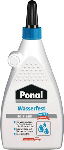 Holzleim Wasserfest / Super 3 225 g EN 204: D3 Flasche PONAL