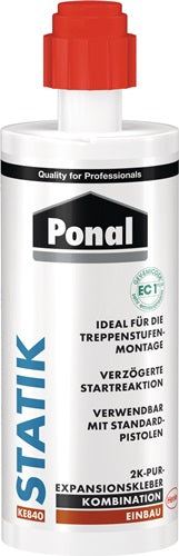 2K-Expansionskleber Statik 165 g Kartusche PONAL