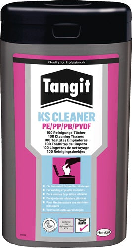 Spezialreiniger PE/PP/PB/PVDF 100 Tücher Dose TANGIT