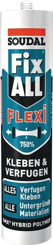 Kleb- und Dichtstoff Fix All Flexi weiß 470 g Kartusche SOUDAL