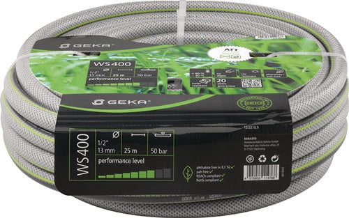Wasserschlauch WS400 Länge 50 m Innen-Ø 25 mm Außen-Ø 32 mm Rolle GEKA - VPE: 50