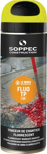 Baustellenmarkierspray FLUO TP neongelb 500 ml Spraydose SOPPEC