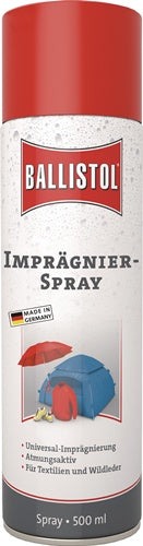 Imprägnierspray für Natur-/Kunstfasern Leder 500 ml Spraydose BALLISTOL
