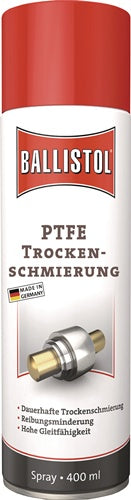 PTFE Trockenschmierung farblos / weißlich nach dem Trocknen 400 ml Spraydose BALLISTOL