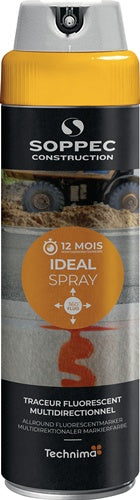Markierungsspray IDEAL neonorange 500 ml Spraydose SOPPEC