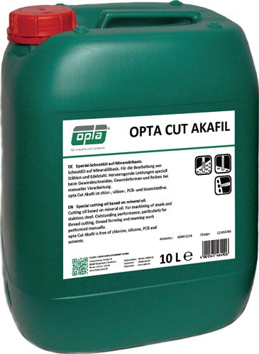 Gewindeschneidöl Cut Akafil 10 l Kanister OPTA