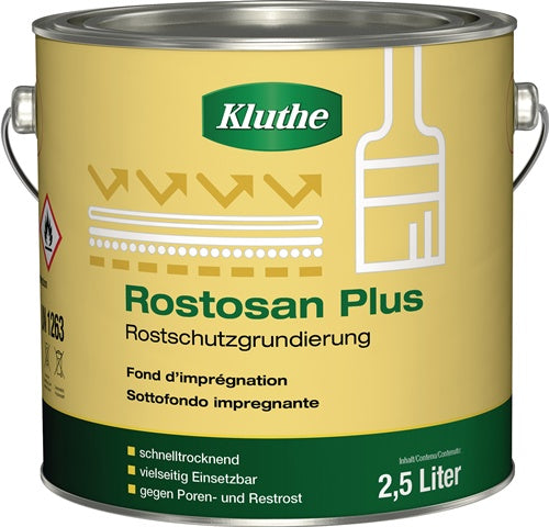 Rostprimer Rostosan® Plus grau 750 ml Dose KLUTHE