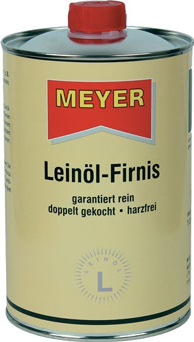 Leinöl-Firnis honigfarben 1 l Dose MEYER