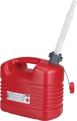 Kraftstoffkanister 10 l rot HDPE L329xB195xH319mm PRESSOL