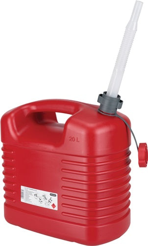 Kraftstoffkanister 20 l rot HDPE L385xB229xH410mm PRESSOL