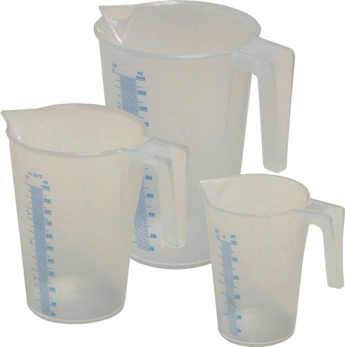 Messbecherset 1 / 2 / 5 l 3-teilig PP MATO