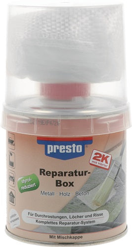 Reparaturbox honigfarben 250 g Dose PRESTO