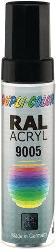 Lackstift tiefschwarz matt RAL 9005 12 ml Stift DUPLI-COLOR