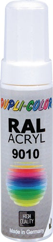Lackstift reinweiß matt RAL 9010 12 ml Stift DUPLI-COLOR