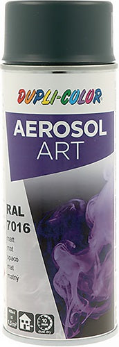 Buntlackspray AEROSOL Art anthrazitgrau matt RAL 7016 400 ml Spraydose DUPLI-COLOR