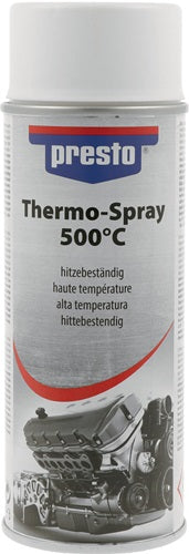 Thermo-Lackspray Profi 500 °C weiß 400 ml Spraydose PRESTO