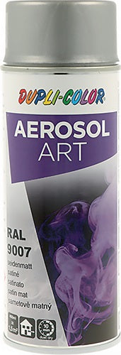 Buntlackspray AEROSOL Art graualuminium seidenmatt RAL 9007 400 ml Spraydose DUPLI-COLOR