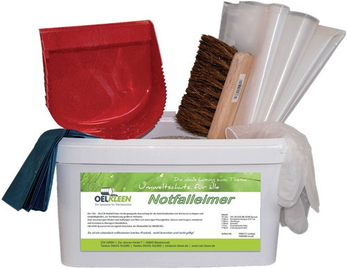 Notfalleimer Inhalt 7-teilig bindet bis max 3 l / Eimer Eimer OEL-KLEEN