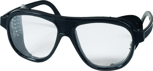 Schutzbrille EN 166 Bügel schwarz Scheibe klar Nylon Kunststoff SCHMERLER