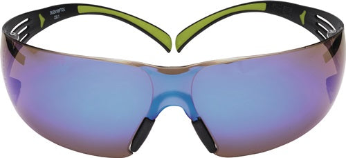 Schutzbrille SecureFit-SF400 EN 166 EN 172 Bügel schwarz grün Scheiben blau Polycarbonat 3M