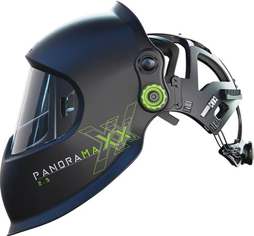 Schweißerschutzhelm Panoramaxx 25 schwarz 180 x 120 mm DIN 5-12 OPTREL