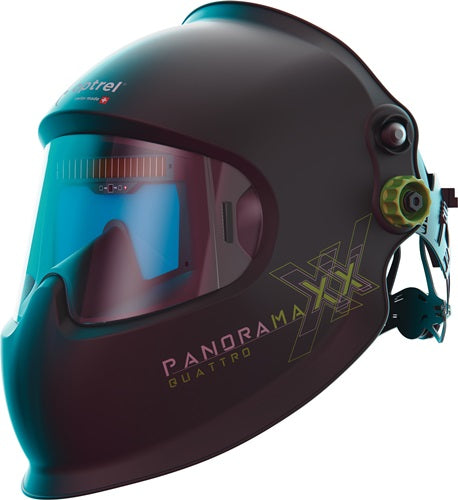 Schweißerschutzhelm Panoramaxx Quattro 180 x 120 mm Karton OPTREL