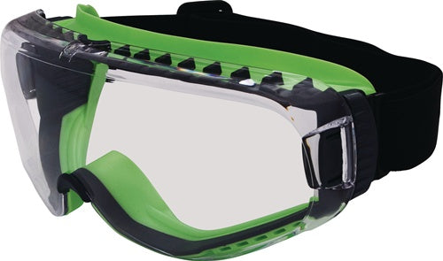 Vollsichtschutzbrille T-Spex 8114 EN 166 EN 170 Rahmen schwarz/grün Scheibe klar Polycarbonat PRO FIT
