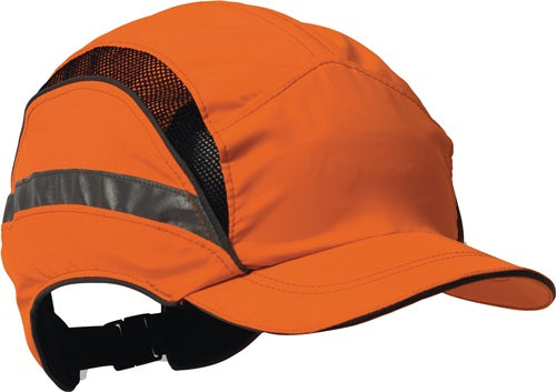 Anstoßkappe First Base 3 Classic Hi-Vis 52-65 cm signalorange wasserfest EN812:A1 EN471 3M