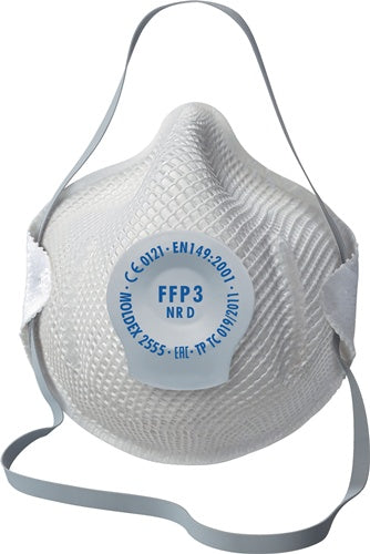 Atemschutzmaske Klassiker 255501 FFP3 / V NR D mit Ausatemventil MOLDEX - VPE: 20