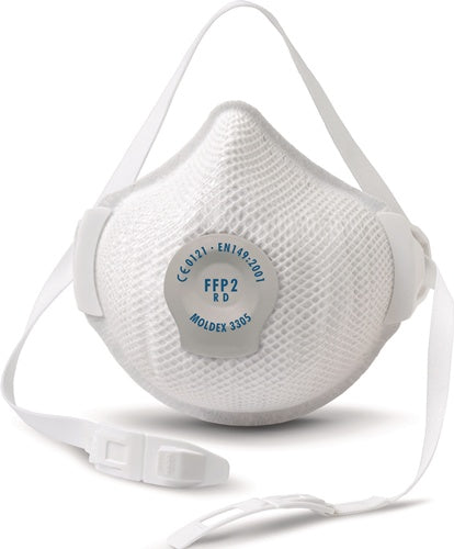 Atemschutzmaske AIR Plus 330501 FFP2 / V R D mit Ausatemventil MOLDEX - VPE: 5